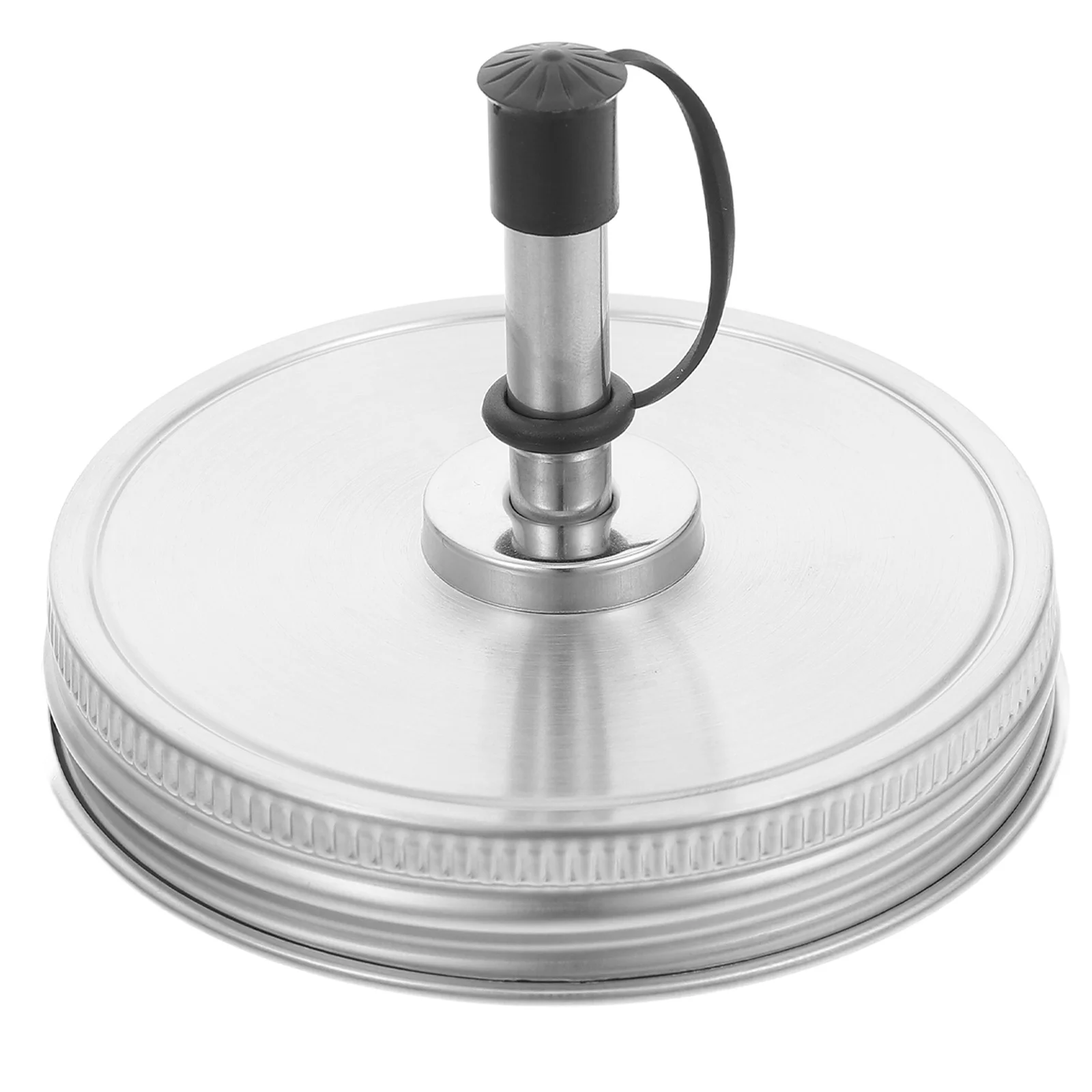 

Stainless Steel Jar Pour Spout Lid Oil Dispenser Cap Mason Jars Regular Mouth 86mm Stopper Stainless Steel Oil Dispenser