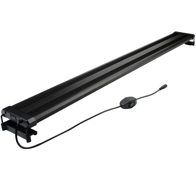 

ZJL-100A 24 Вт корпус из алюминиевого сплава, светодиодный светильник для водных растений, белый, синий цвет, кронштейн, лампа