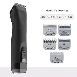 30W Electric Dogs Hair Trimmer Set Rechargeable Cats Professional Hair Trimmers with Charger Cable Blade Trimmers Cordless