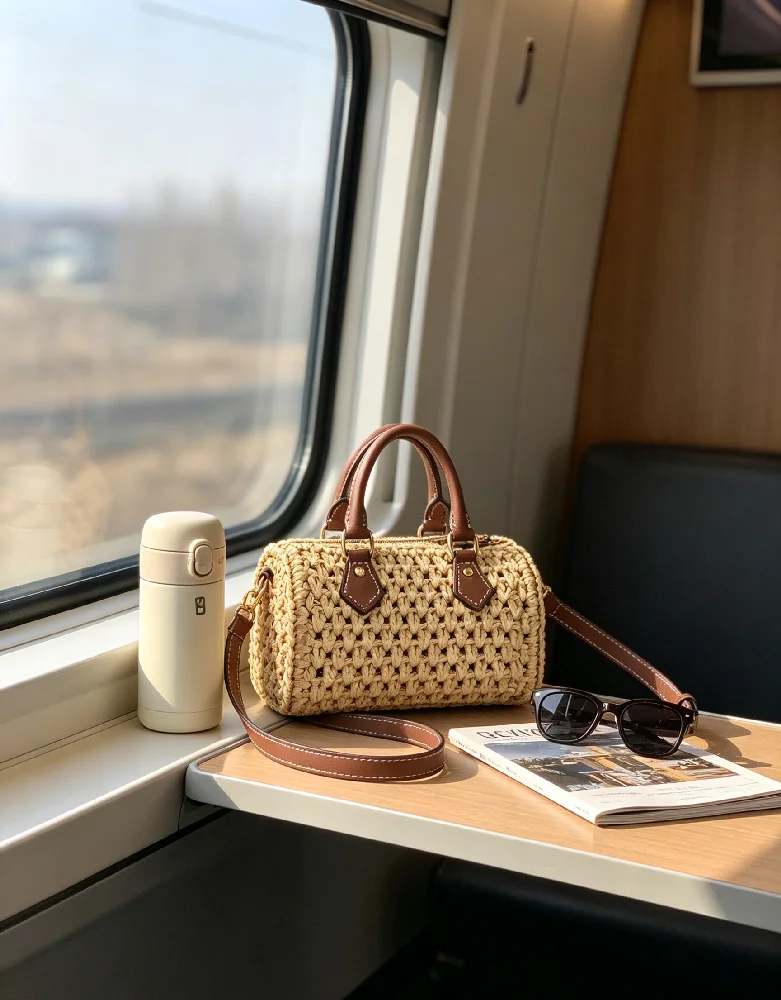 Sophisticated Designer Style Ladies Handbag Soft Matte PU Leather Shoulder Bag Trendy Metal Buckle Crossbody Bag Multi‑layer Compartments For Daily Outdoor Work Dating Banquet Female Hand‑carry Shoulder Crossbody Satchel Purse