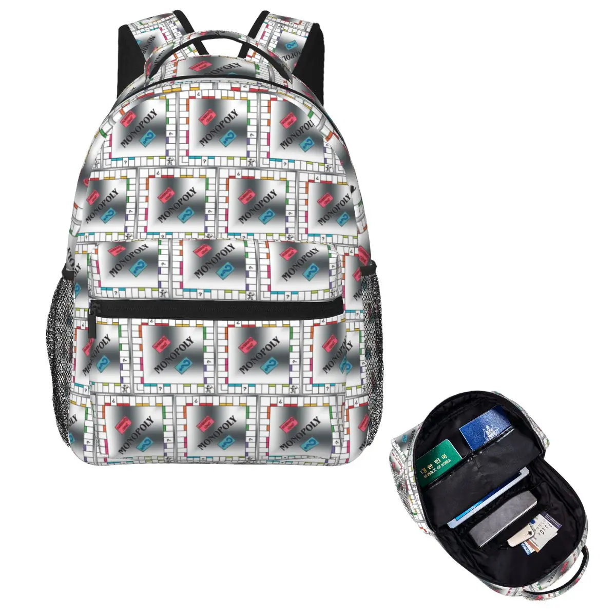 

Gamer Art Student Backpack School Bag Hiking Travel Daypack for Men Women Fashion Bookbag Shoulder Bags