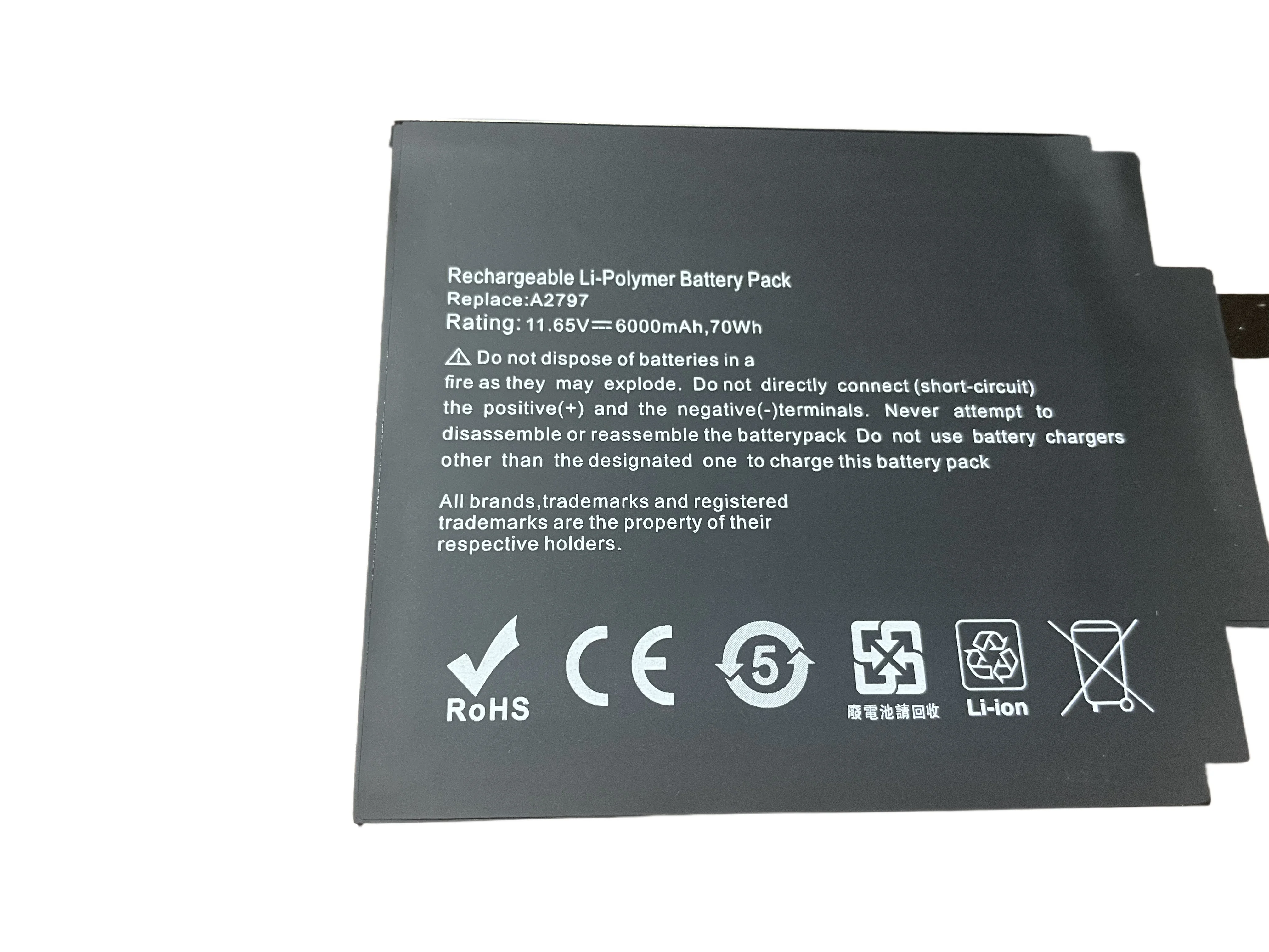 Baterai untuk laptop Apple MacBook AIR 15 inci A3114 A2941 dan A2797