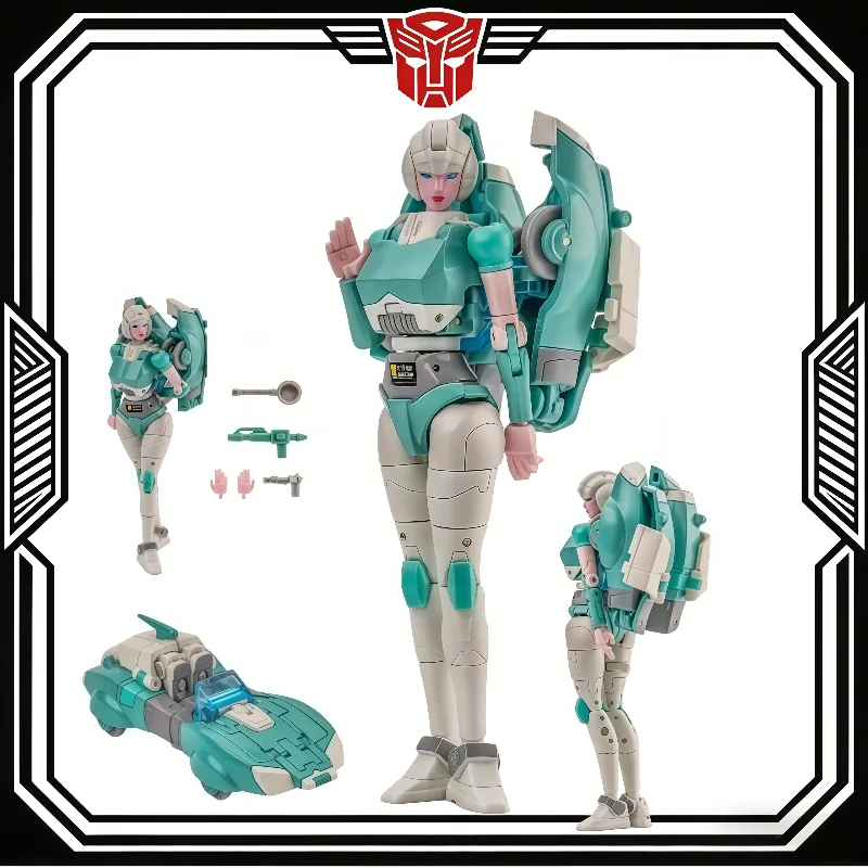 

В наличии: НОВИНКА! Фигурка NEWAGE NA H48G, маленькая масштабная модель, зеленая Арчи, трансформируемая игрушка, аниме, мультфильм, подарки, игрушки.
