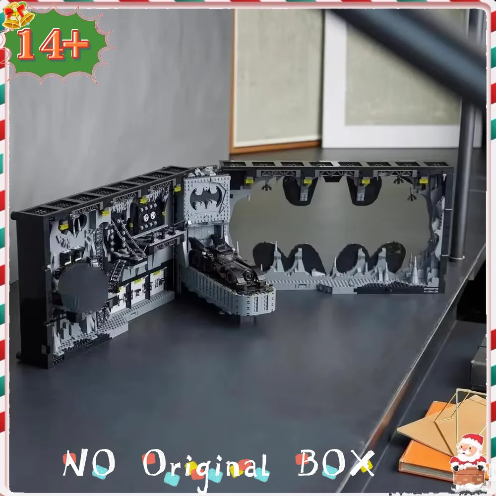 

2026 New 76252 Super Heroe Batcave Shadow Box Classic Building Blocks 3981pcs For Children Halloween Christmas Birthday Gifts