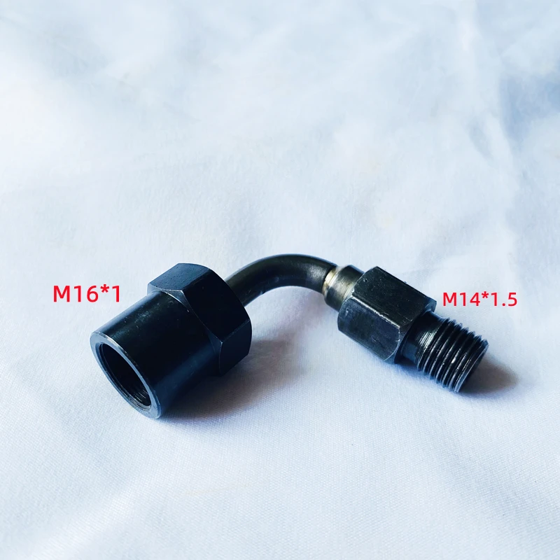 Free Shipping! 1pc for Bosch CP4 Diesel Pump Joint Oil Inlet Adapter Conversion Connector M16*1 and M12*1.5 Tube