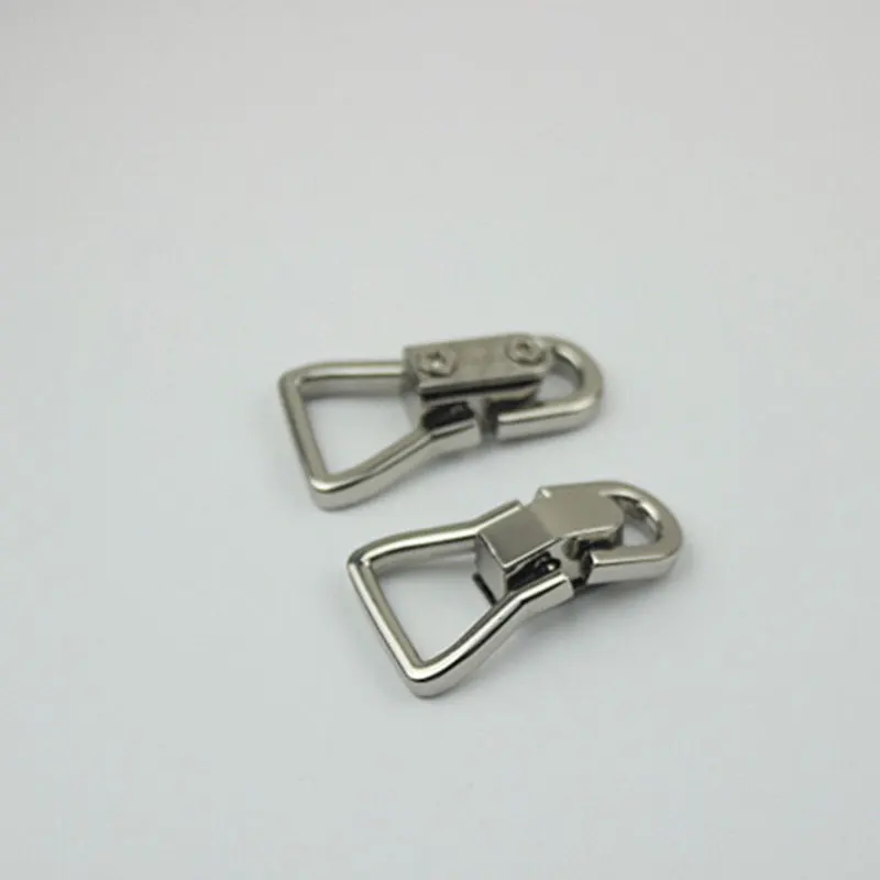 2pcs Metal Bag Side Edge Hang Buckle New Style Clip Clasp for DIY Leather Craft Bag Strap Belt Handle Shoulder Accessories