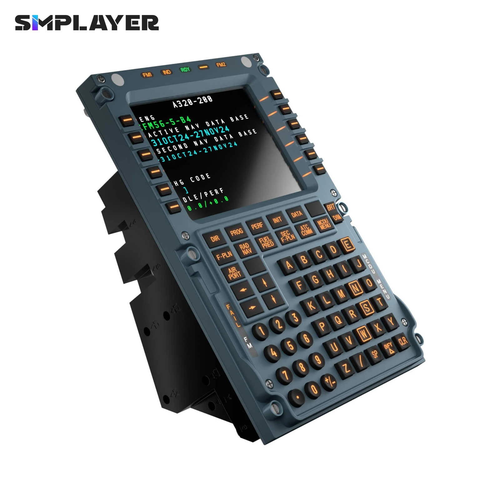 

Панель управления полетом Simplayer WINWING A3XX MCDU для игрового симулятора Toliss Fenix, совместимого с X-Plane MSFS