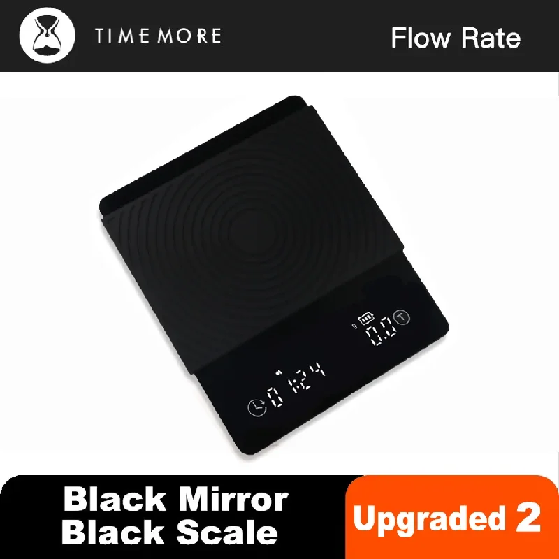 

2026 Digital Kitchen Scale Drip Coffee Scale With Timer LED Display 2kg/0.1g Household Food Weight Scale with USB Charging