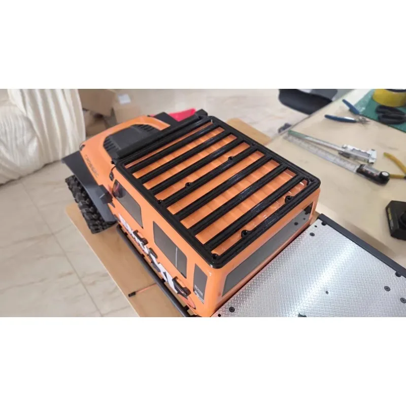 Extended Roof Rack  For CROSSRC EMO XL2 1/8 Scale RC Crawler Roof Platform Upgrade Modification Parts  Damage-Free Installation