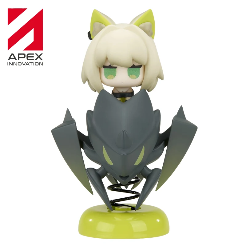

Arknights Original APEX-TOYS Happy Shake Kal'tsit Anime Figure 10cm Genuine Collectible Model Satuette Toys Ornament Dolls Gifts