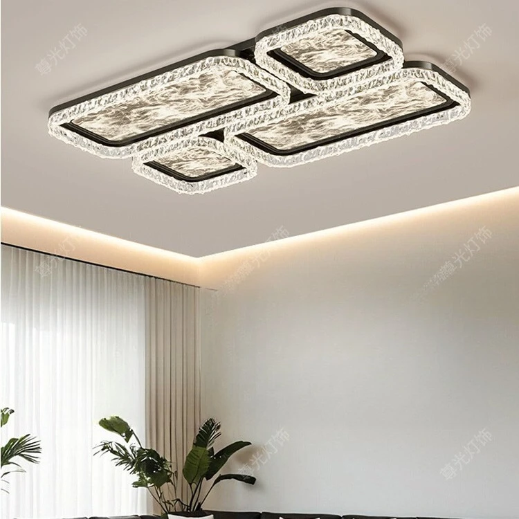

Italian minimalist atmosphere home living room main light rectangular