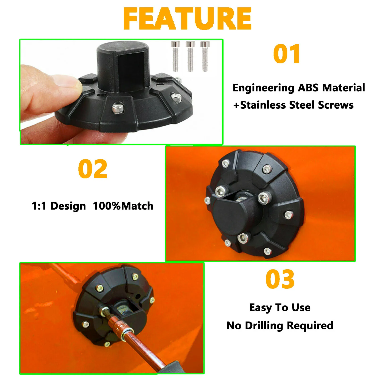 

Автомобильная радиоантенна, декоративная крышка для 2007-2018 2019 2020 2021 2022 Jeep Wrangler JK JL Sports Rubicon Gladiator JT, аксессуар