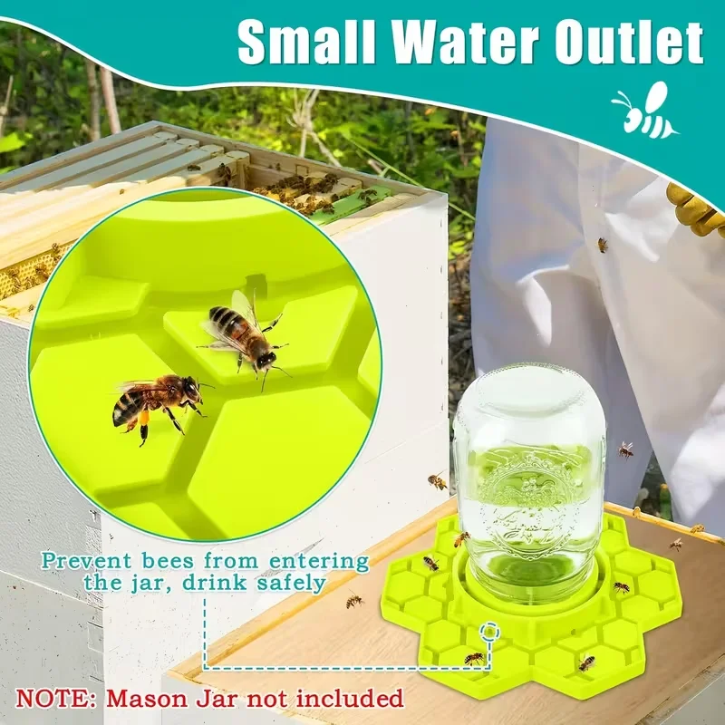 Bee Feeder Base Plate, Honeycomb Feeder, Suitable for Bees, Durable, Easy to Clean, Beekeeping Tool Accessories