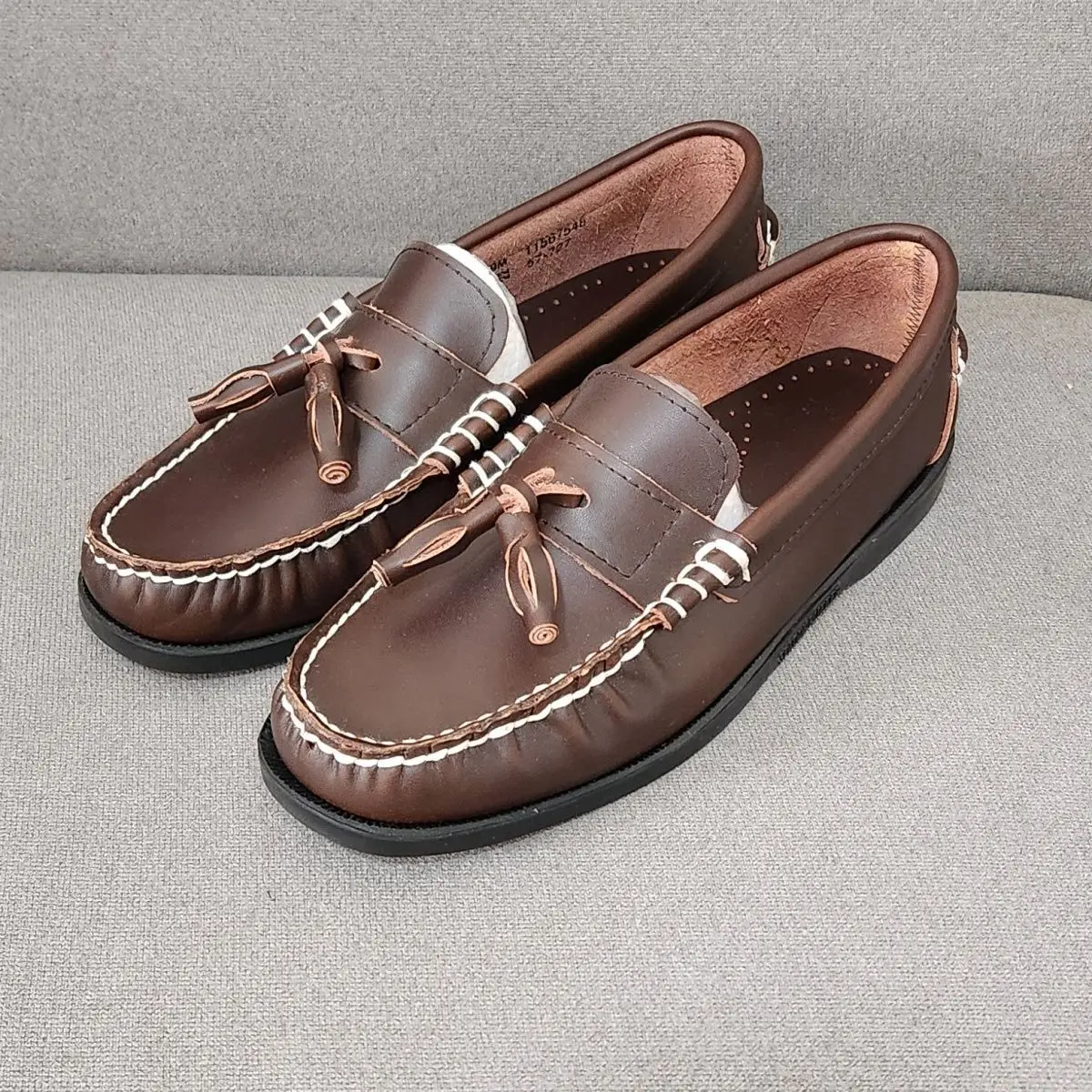 

2026 Genuine Leather Boat Shoes Men Casual Shoes Luxury Brand Handsewn Non-Slip Loafers Men Moccasins