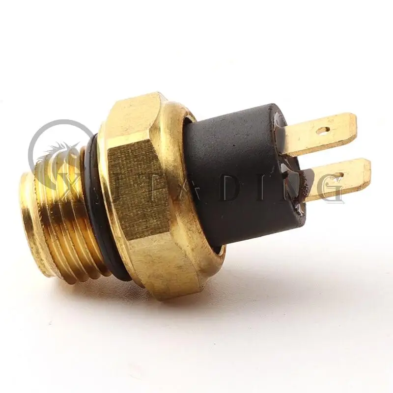 65/75/80 Degree Motorcycle Electric Radiator Coolant Fan Water Temperature Thermostat Switch Temp Sensor M16 for 200 250 400 450