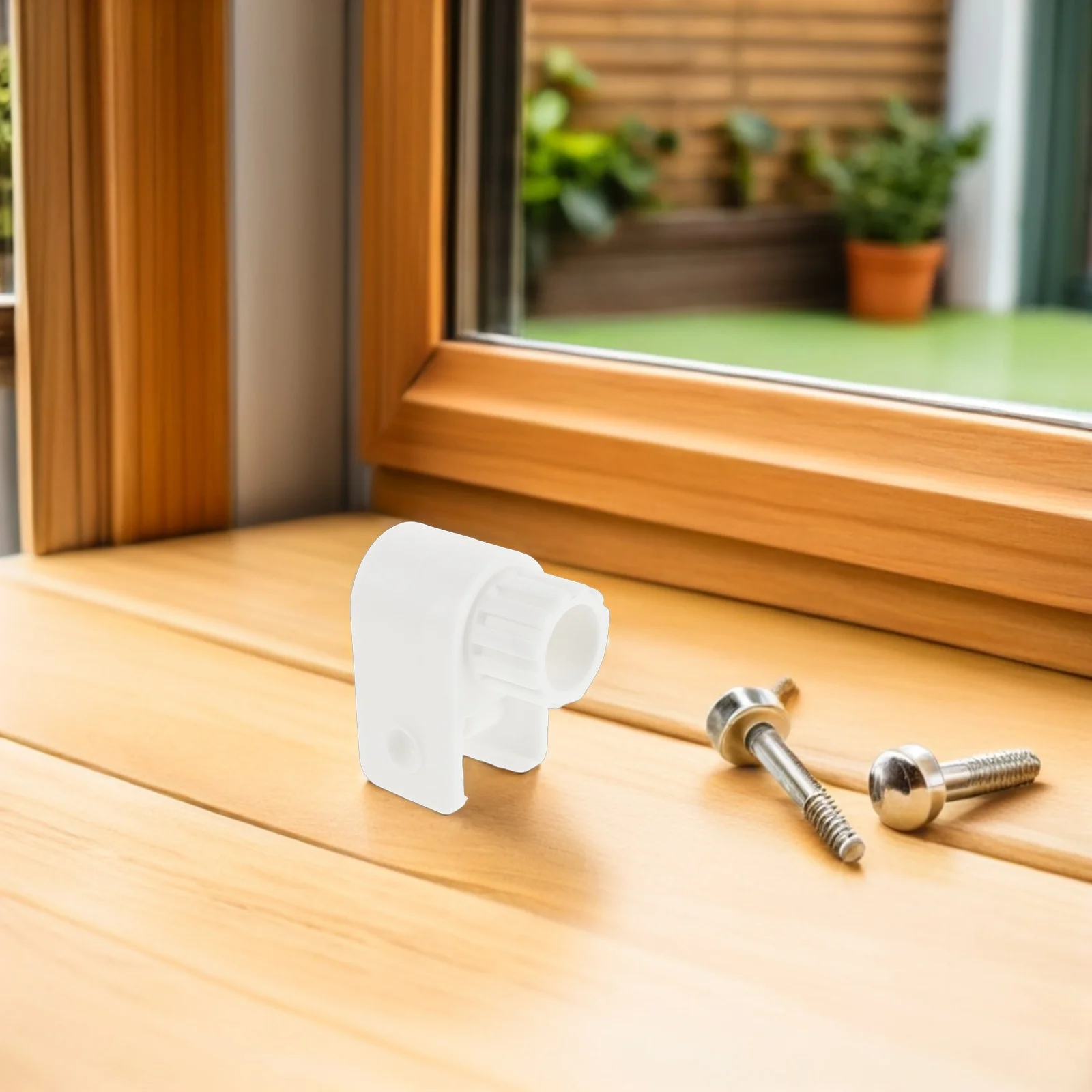 Plastic boxbasisstabilisator Witte antislipclip Vervanging Kinderboxhouder Hekaccessoires Bevestigingssteunhouder voor peuters