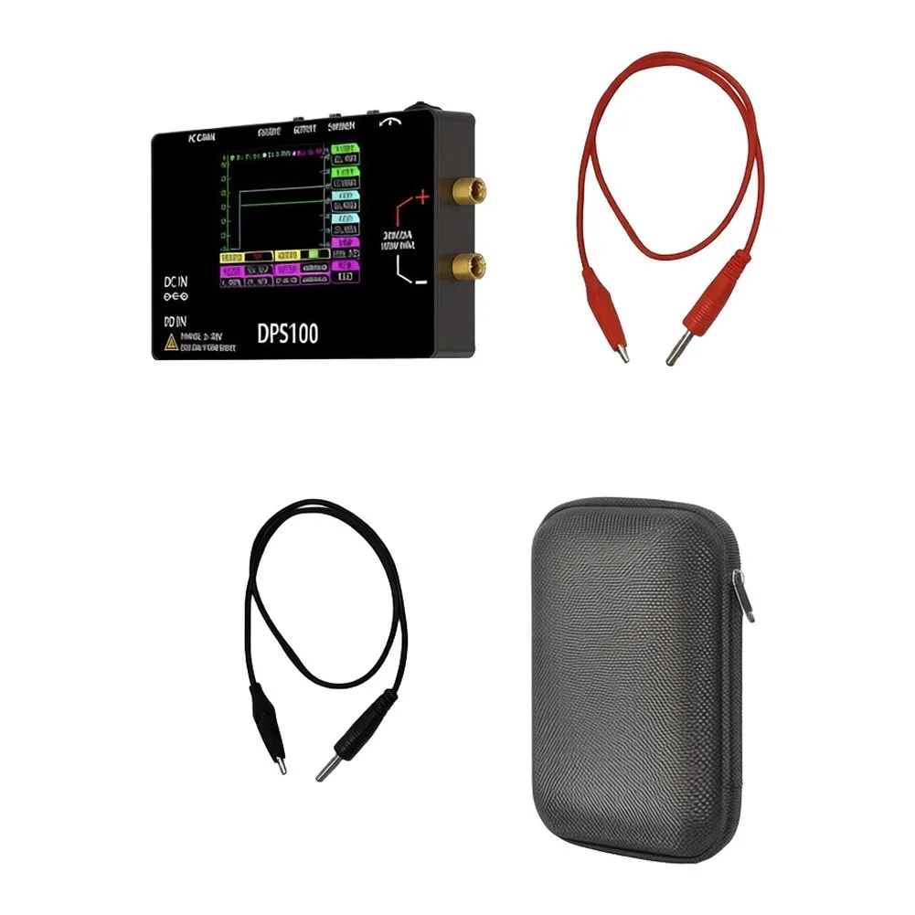 DPS100 DC Regulated Power Supply 5-30V 5A 100W Programmable Voltage Current For Source With 2.4 Inch TFT Display For Lab Test