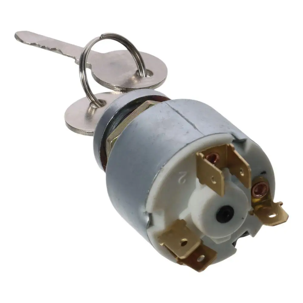 Function Design Alloy 31973K4183 3 Position 1.89*1.17inch SPB501 551508G 5 Terminal Ignition Key Starter Switch Boats