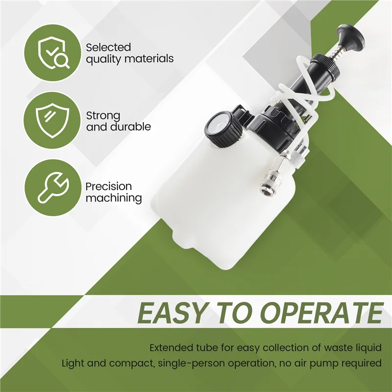 

A11M-Manual Transmission Oil Filling System Fluid Pump Tool Automatic Transmission 3L With Adapter Brake Oil Bottle (B)