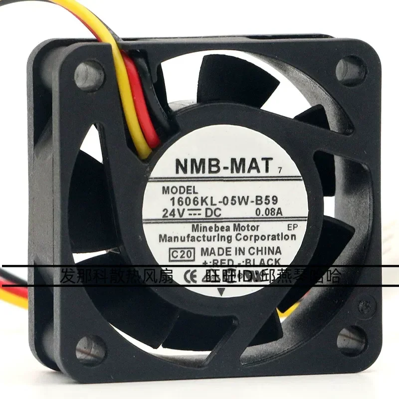 for NMB 1606KL-05W-B59 B39 B49 24V 4CM Cooling Fan for Fanuc Numerical Control Machine