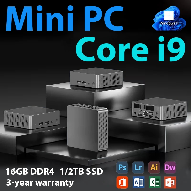 Portable Mini Pc Wi… - image