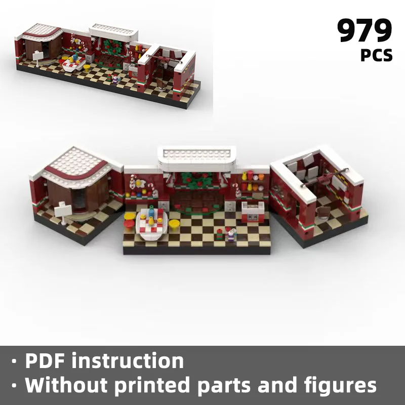 

Строительные блоки, вдохновленные классическими фильмами ужасов и видеоиграми, захватывающие, веселые и приключенческие строительные блоки.