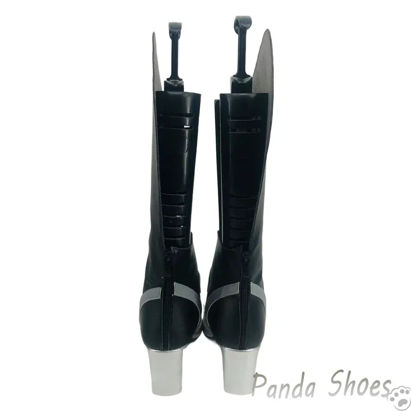Zapatos de Cosplay de Fate Emiya Shiro, juego de Anime Cos, Botas Largas, accesorios de vestuario de cómic para fiesta de Halloween