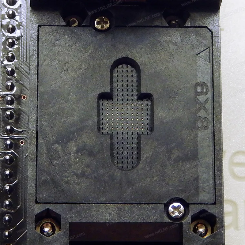 BGA Socket RT-BGA48-01 V2.1 TV Box MX29GL640, S29GL064N NOR IC off-line reading and writing seat For RT809H programmer