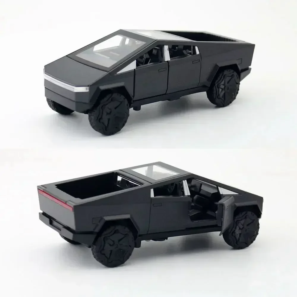 1:36 Tesla Pickup Truck High Simulation Diecast Car Metal Alloy Model Car decoration display collection gifts