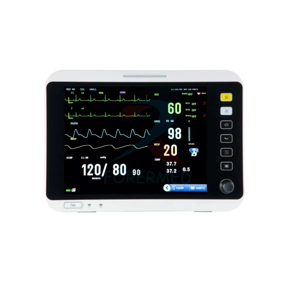

Good Price 12.1 Inch Portable Veterinary Multi-parameter onitor Veterinary Vital Sig For Vet Clinic