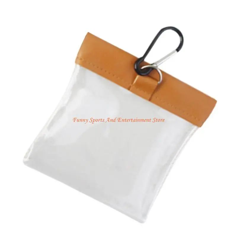 

C4DE Golf Valuables Golf Accessories Golf Bag with Clip Squeeze Golf Tees Golf Tees Bag for Men Women