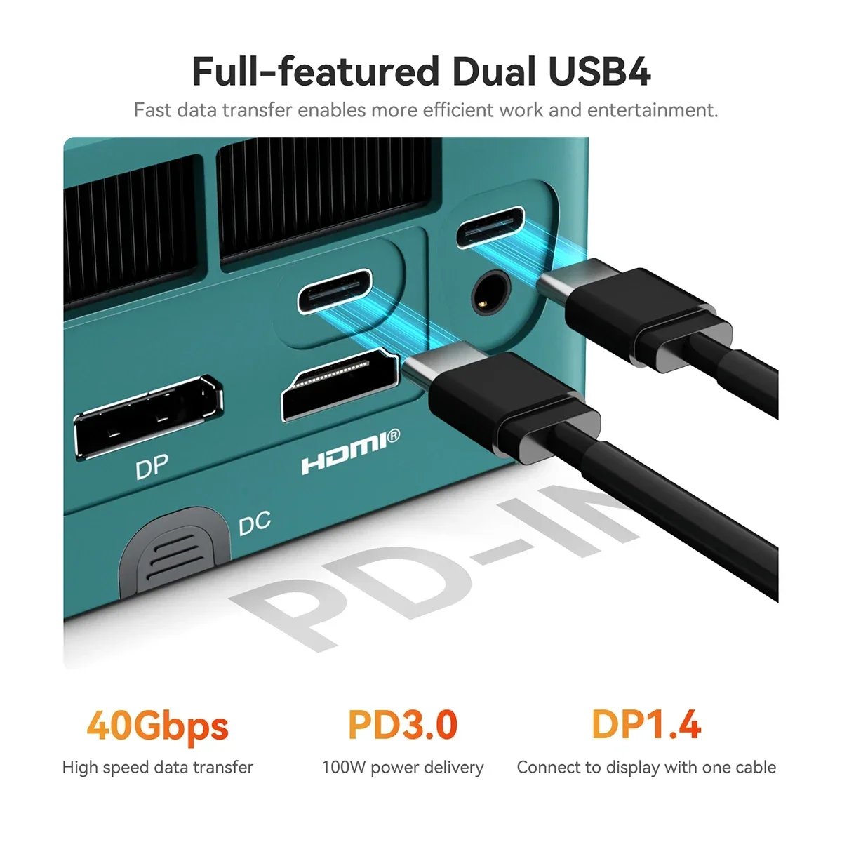 2023 وصول جديد Beelink SER7 7840HS AMD 7840HS معالجات 3.8-5.1 جيجا هرتز 8C/16T L2 8 ميجابايت L3 16 ميجابايت كمبيوتر صغير