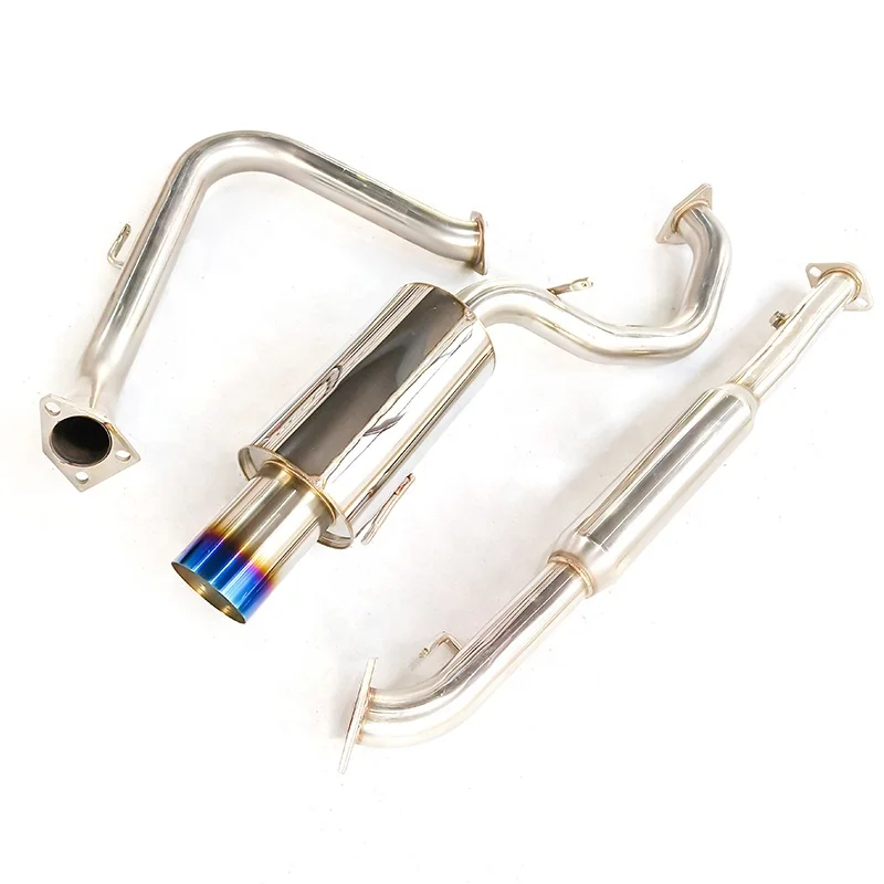 Eclipse 95-98 Single Exit Exhaust Catback System Stainless Steel