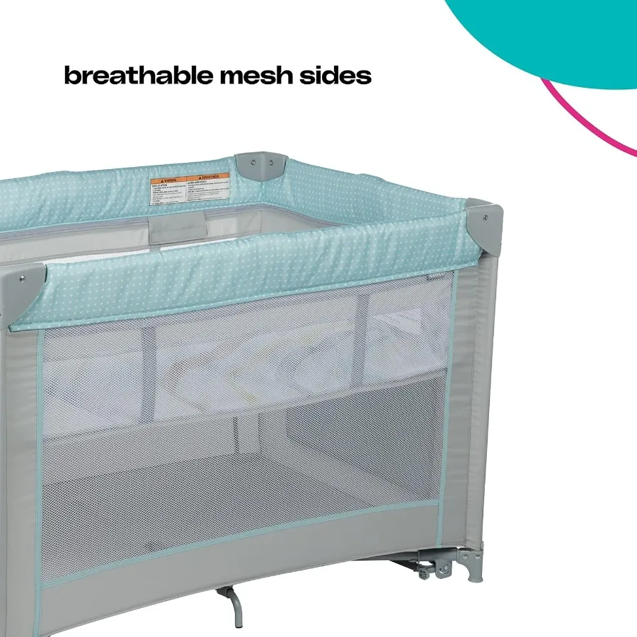 سرير هزاز مع Play Yard DLX Rainbow #2