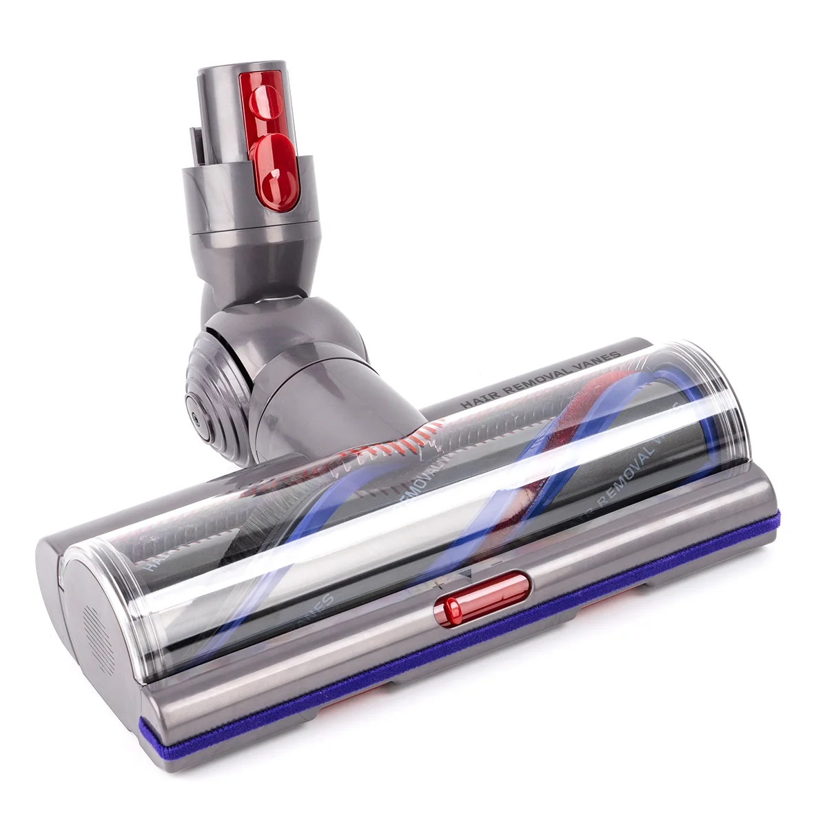 Vacuümborstelkop voor Dyson V7 V8 V10 V11 V15 stofzuiger, LED-lampje, zachte roller, verstelbare zuigkracht, dubbele roller, Select