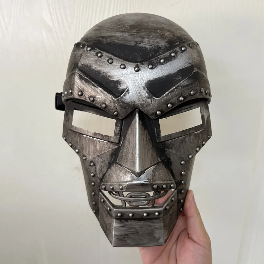 

Doctor Doom Mask Cosplay Superhero Victor Von Doom Thicken Plastic Masks Halloween Carnival Party Costume Props High Quality