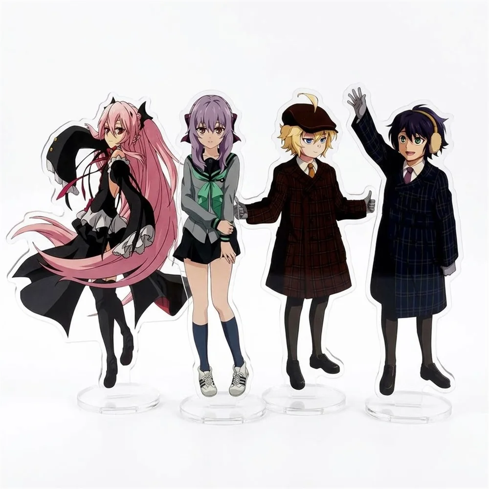 15CM Anime Seraph of the End Acrylic Keychain Stand Model Ornament Accessories Goods Christmas Gifts