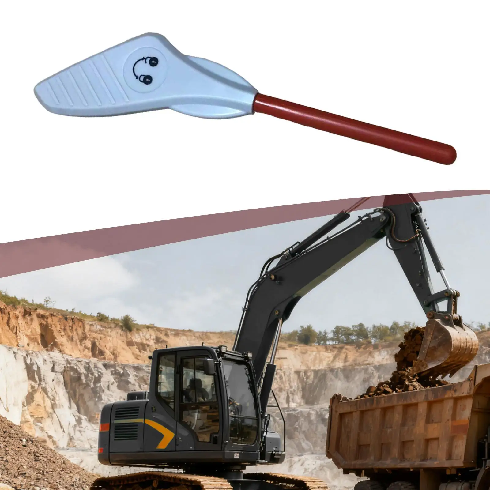 

Excavator Safety Pilot Lock Handle Component Easy Installation Hydraulic Joystick Switch Maintenance Reliable Replacement Part