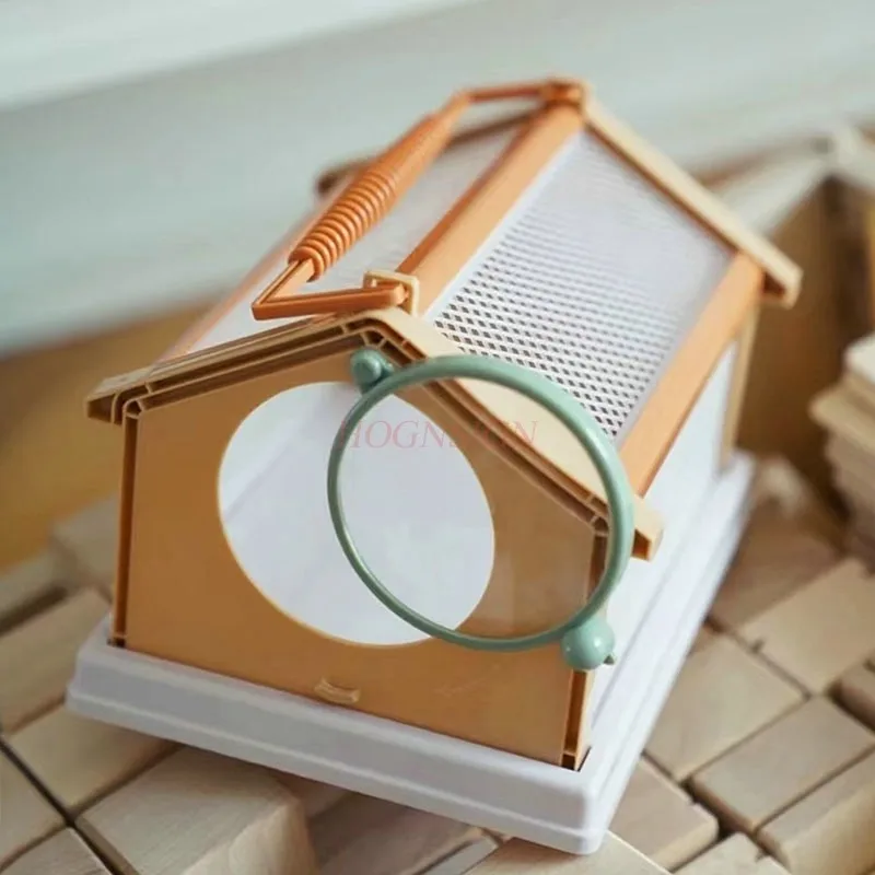 Butterfly pupa can hatch, portable insect cage observation box, butterfly cicada, dragonfly breeding cage collection box