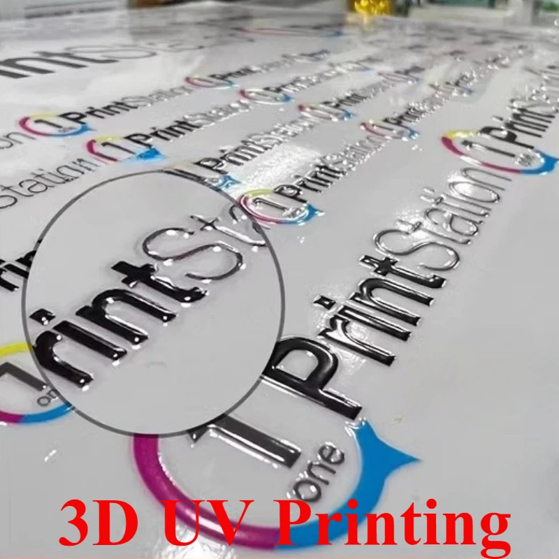 10pcs Custom Transfer Sticker UV Printing Name Lable Sticker Any Size Logo Personalized No-background Sticker