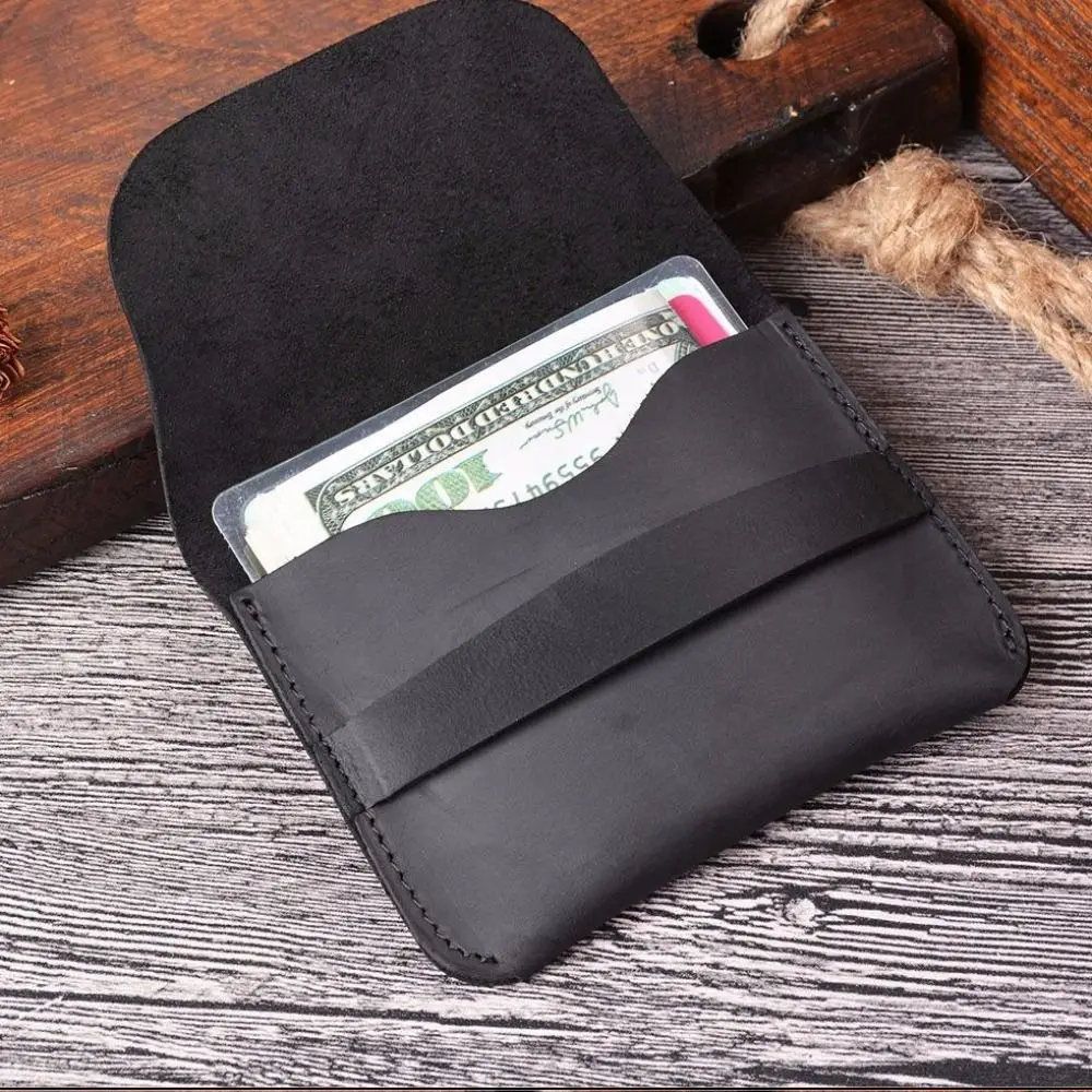 Small Storage Retro Casual Mini  Purse Wallet Card Holder Coin Bag Card Purse