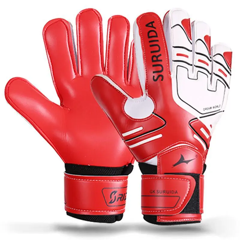 Hot Sale Professional football equipment Goalkeeper gloves Goalkeeper gloves with finger protection anti-slip and wear training