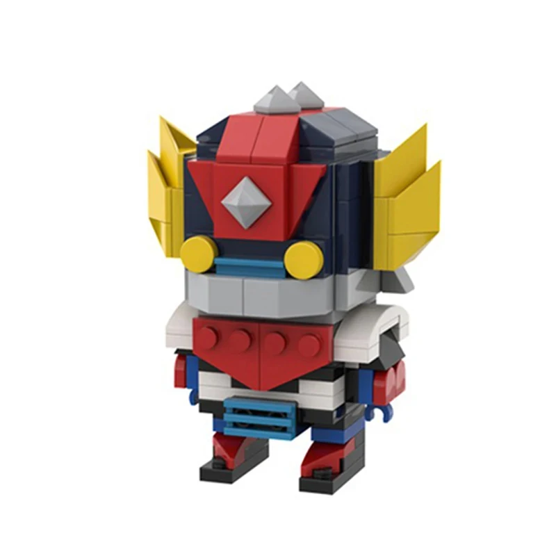 Moc Robot Goldoraked Anime Figure Building Block Deformation Mecha Movie Constructor Model Brick Set Children Toys Kid Gifts