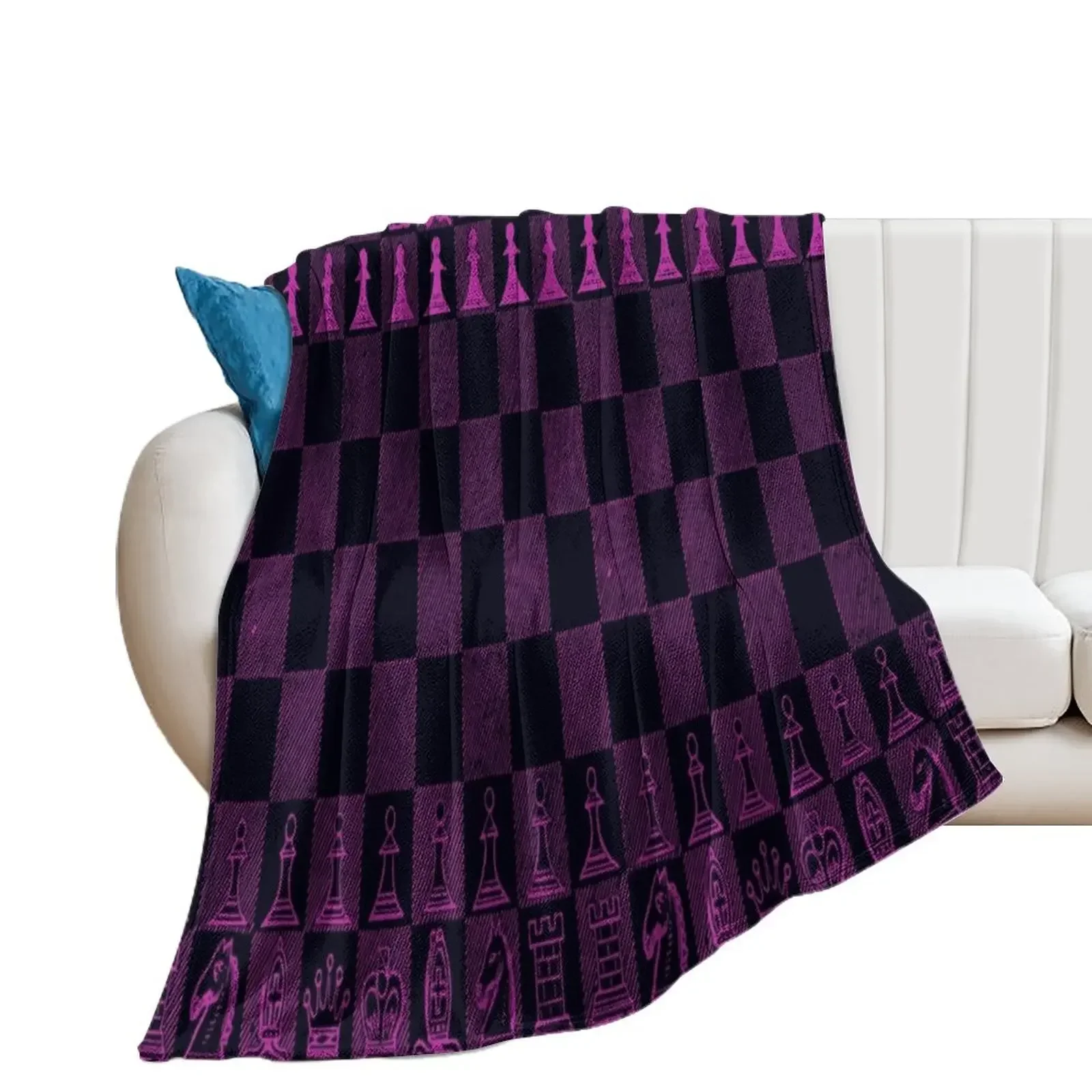 Chess Fan, Chess Player, Grand Master of Chess Throw Blanket Sofas Decorative Sofas Blankets