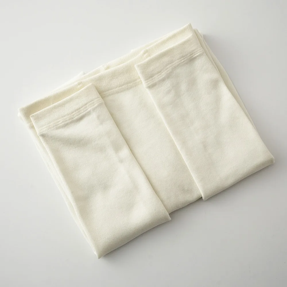 Herbstliche, lässige weiße Leggings für Damen 2026 – Neue, hochtaillierte, modische Strumpfhosen in Unifarben, dehnbar und schmal geschnitten. – Detail 5