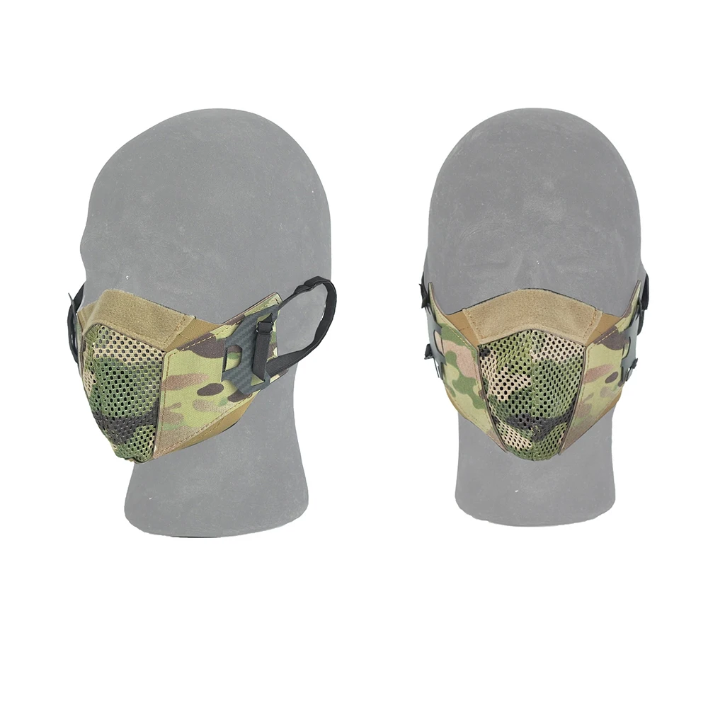 DMGear Tactical Face Mask Anti-Fog Hunting Protection Gear Huting Equipment Accessory Airsoft Comfortable Laser Cut Breathable - view 3