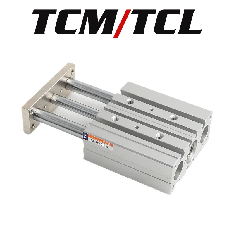 

Тип Airtac Компактный направляющий цилиндр Пневмопневматический цилиндр TCL12 TCL16 TCM20 TCM12X10S TCM16 TCL20 TCM25 TCM32 TCM40 TCM50 63 80