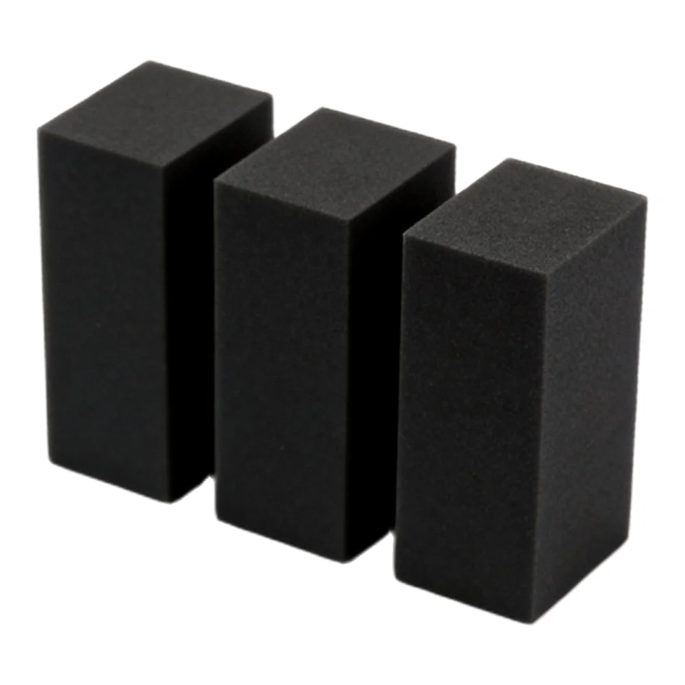 20 Pieces Black EVA Foam Pads for Furniture and Wall Protection in Two Sizes Shock Absorbing Pads with Glue Backing
