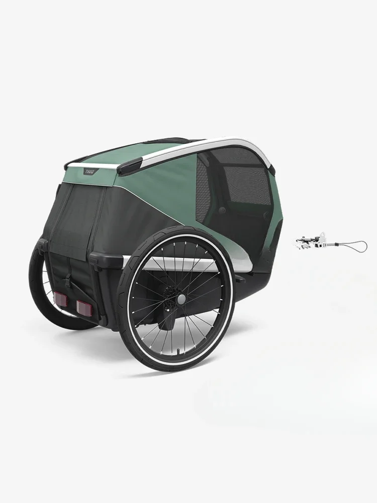 Parent-child car, bicycle trailer, rear hanging dog car, pet children's hiking cart, outdoor riding