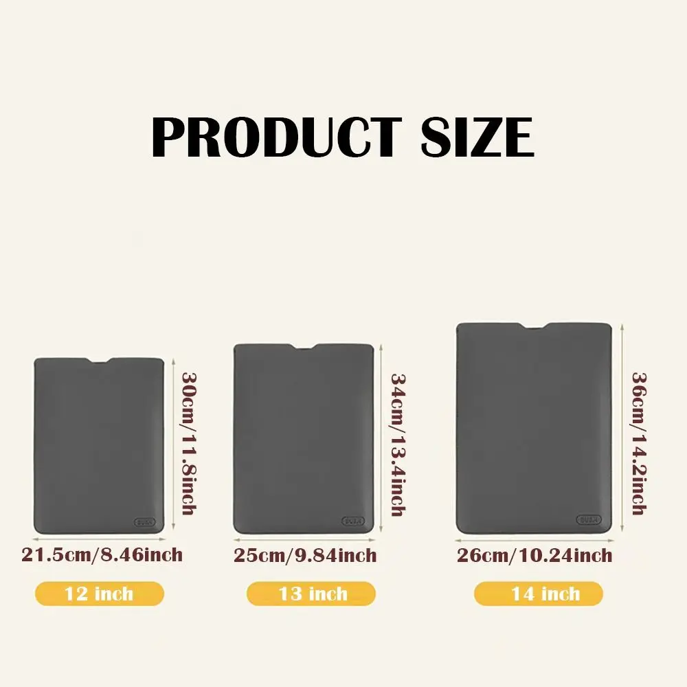 عالية الجودة 12 13 14 بوصة حقيبة لابتوب مقاومة للصدمات رقيقة جدا مقاومة للاهتراء Ultrabook حافظة محمولة ملونة ل HP/Dell/السطح #6